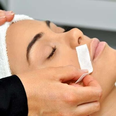 Wax treatment of overlip