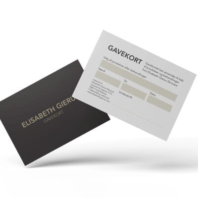 Gift voucher – sent by e-mail